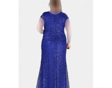 عکس لباس مجلسی گیپور زنانه سایز بزرگ