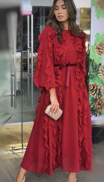 عکس مدل لباس مجلسی زنانه گلدار