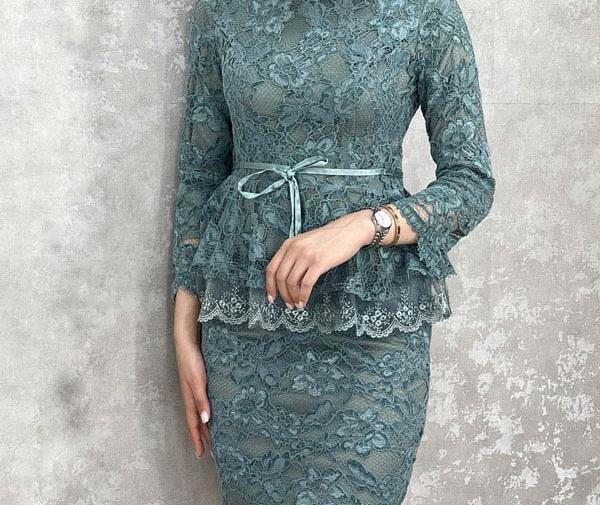 عکس مدلهای جدید لباس مجلسی گیپور زنانه