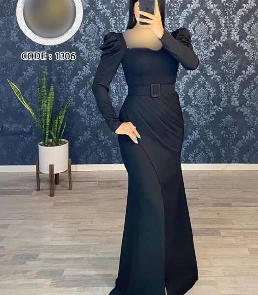عکس لباس مجلسی زنانه مشکی شیک