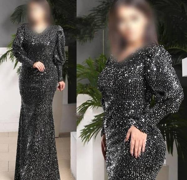 عکس لباس مجلسی زنانه مشکی جدید