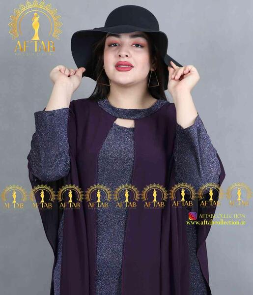 عکس لباس مجلسی زنانه مشکی لمه