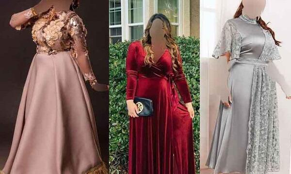 عکس مدل لباس مجلسی زنانه جدید سایز بزرگ