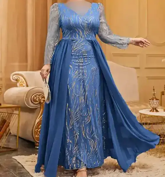 عکس مدل لباس مجلسی زنانه جدید سایز بزرگ