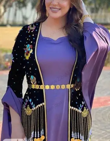عکس مدل لباس مجلسی زنانه جدید کردی
