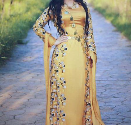عکس مدل لباس مجلسی زنانه جدید کردی