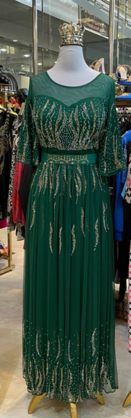 عکس مدل لباس مجلسی زنانه نگین دار