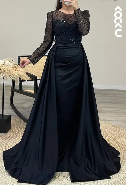 عکس مدل لباس مجلسی زنانه ماکسی بلند