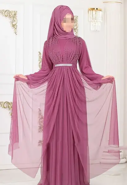 عکس مدل لباس مجلسی زنانه محجبه