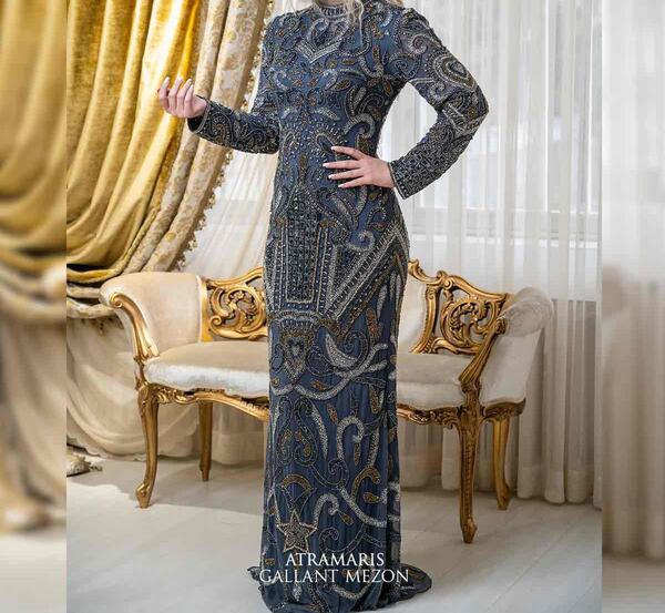 عکس لباس مجلسی زنانه برای عروسی لاکچری