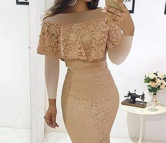 عکس جدیدترین مدل لباس مجلسی زنانه با گیپور