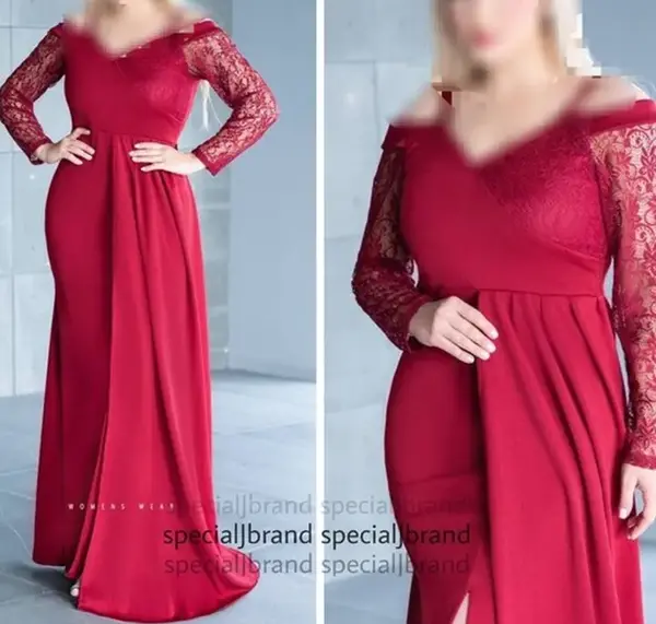 عکس خرید لباس مجلسی گیپور زنانه