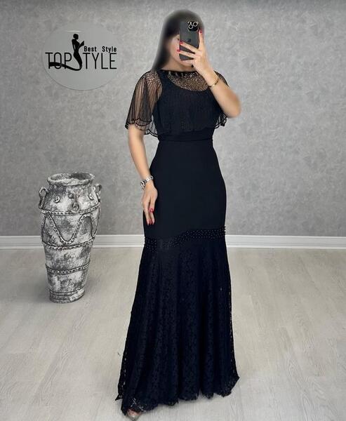 عکس خرید لباس مجلسی گیپور زنانه