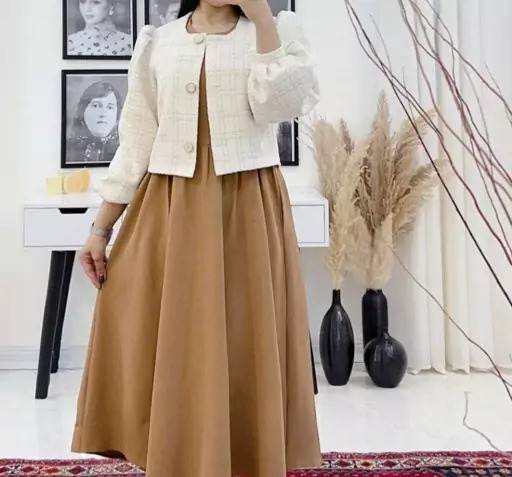 عکس مدل لباس کت سارافون مجلسی زنانه