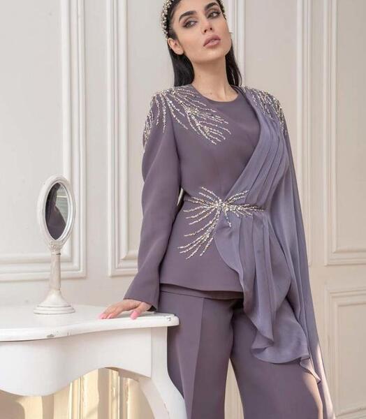 عکس لباس مجلسی زنانه شیک کت شلوار
