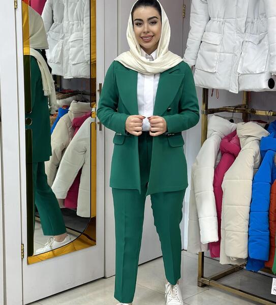 عکس لباس مجلسی کت و شلوار ست زنانه