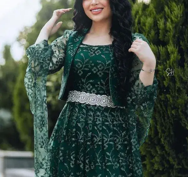 عکس جدیدترین مدل لباس مجلسی کردی زنانه
