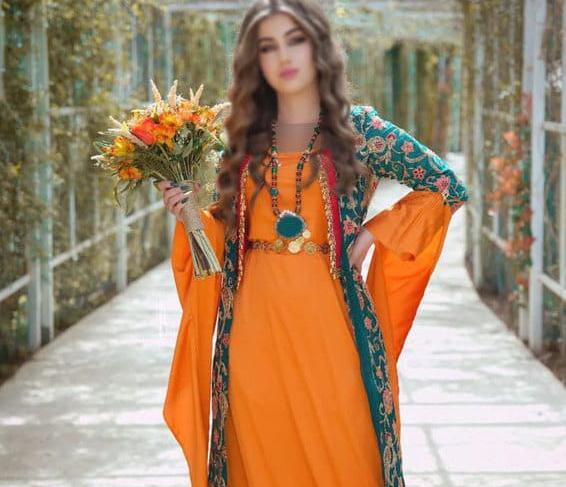 عکس جدیدترین مدل لباس مجلسی کردی زنانه
