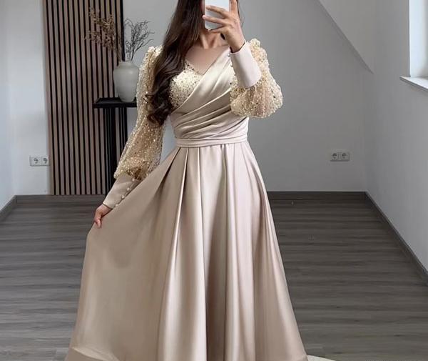 عکس مدل لباس مجلسی زنانه برای افراد قد کوتاه