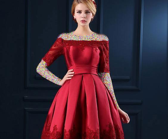 عکس لباس های مجلسی عروسکی زنانه