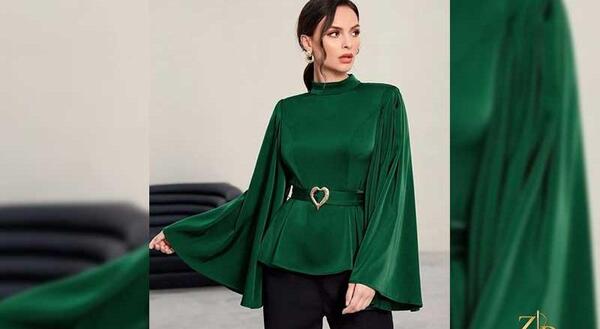عکس مدل لباس مجلسی زنانه طاووسی