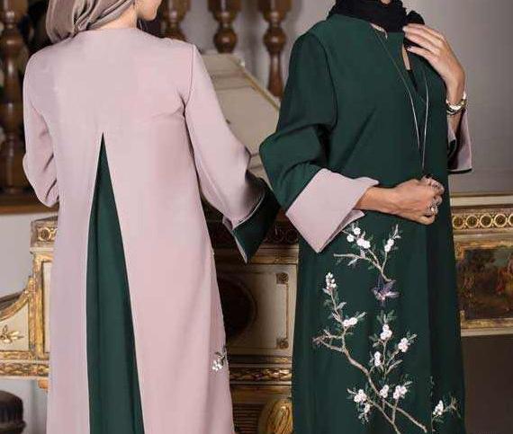 عکس مدل لباس مجلسی زنانه طاووسی