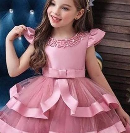 عکس لباس مجلسی زنانه صورتی