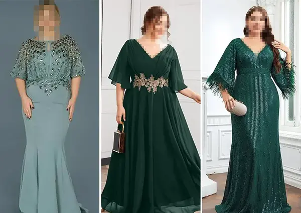 عکس مدل لباس مجلسی زنانه سنگین