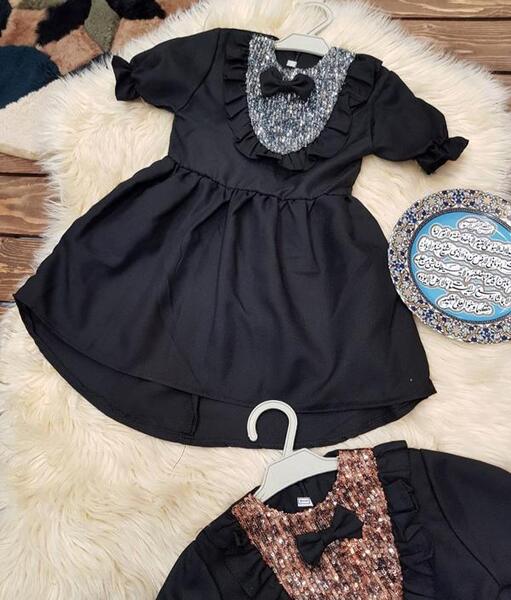 عکس لباس مجلسی بچه گانه دخترانه زمستانه