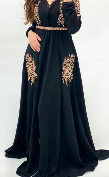 عکس مدل لباس مجلسی زنانه خلیجی
