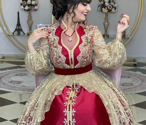 عکس مدل لباس مجلسی زنانه خلیجی