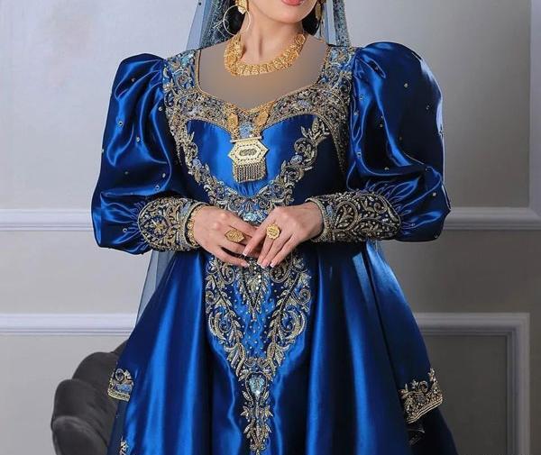 عکس مدل لباس مجلسی زنانه خلیجی