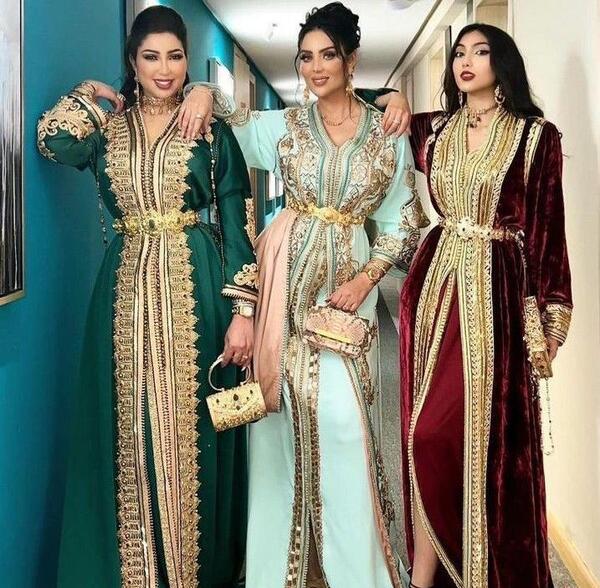 عکس مدل لباس مجلسی زنانه خلیجی
