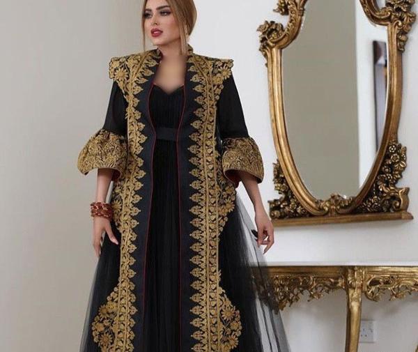 عکس مدل لباس مجلسی زنانه خلیجی