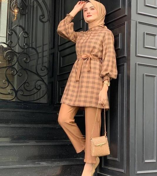 عکس مدل لباس مجلسی زنانه حجابی