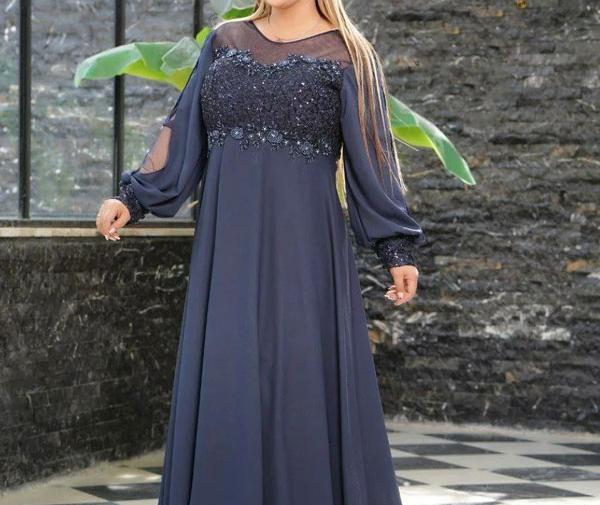عکس مدل لباس مجلسی حجاب دار زنانه