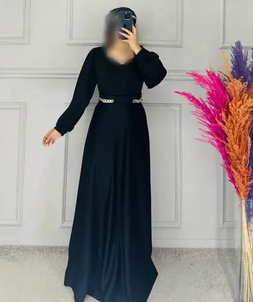 عکس لباس مجلسی زنانه برای عروسی حجابی