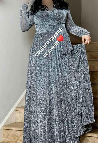 عکس جدیدترین مدل لباس مجلسی زنانه برای افراد چاق