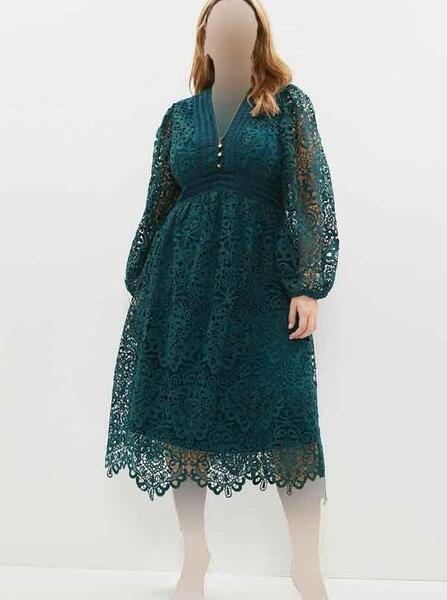 عکس مدل لباس مجلسی کوتاه زنانه چاق