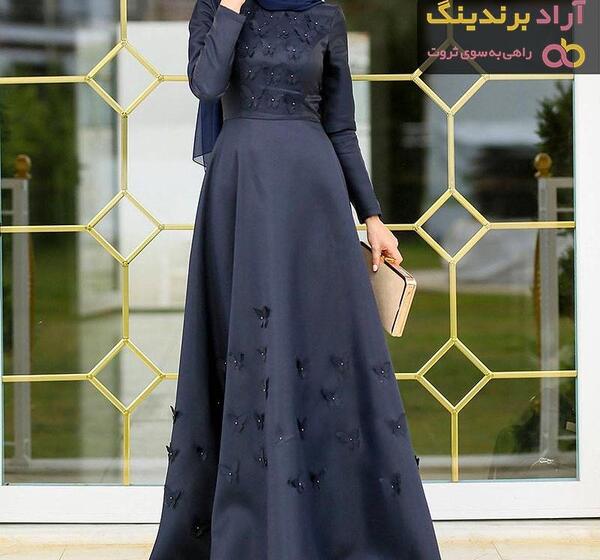 عکس لباس مجلسی زنانه پوشیده برای افراد چاق