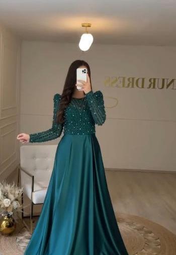 عکس جدیدترین مدل لباس مجلسی زنانه پوشیده