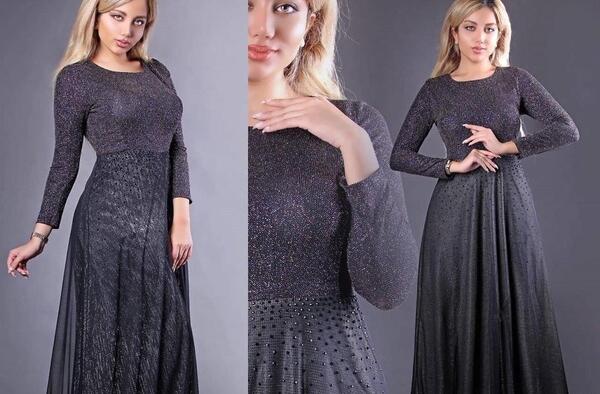 عکس لباس مجلسی لمه جدید زنانه