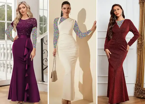 عکس مدل لباس مجلسی زنانه جدید شیک