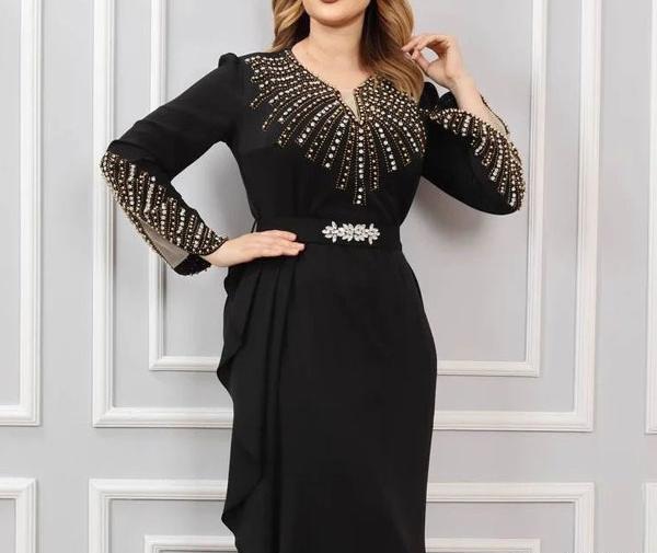 عکس مدل لباس مجلسی زنانه پوشیده و شیک