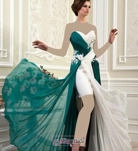عکس مرورهای لباس مجلسی زنانه برجیس