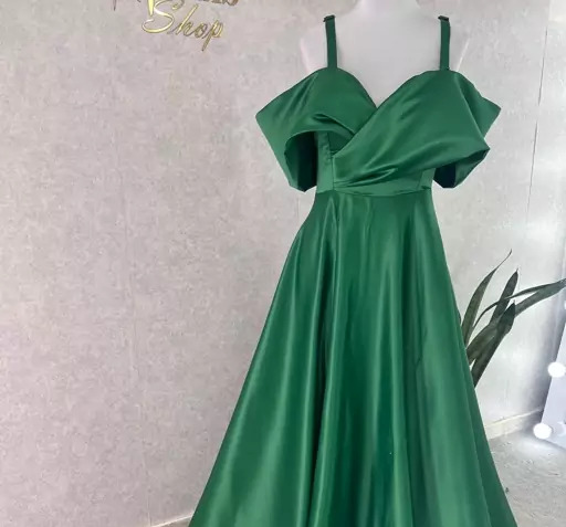 عکس لباس مجلسی زنانه سبز آبی