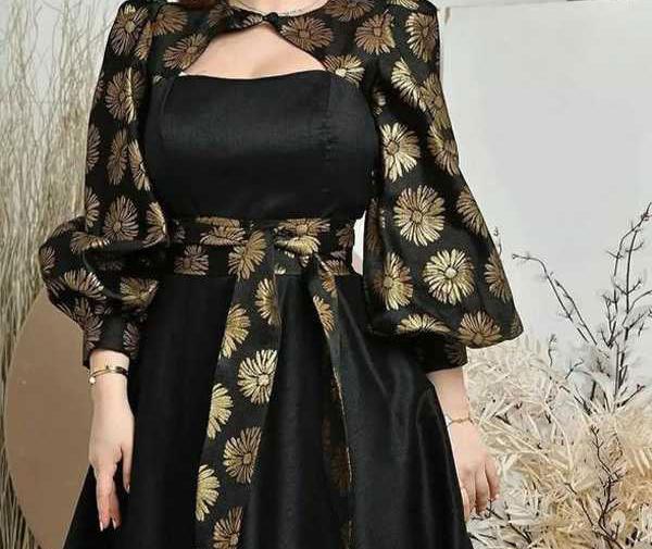 عکس مدل لباس مجلسی زنانه آستین دار