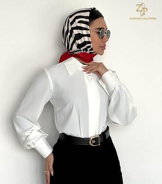 عکس مدل لباس مجلسی یقه مردانه