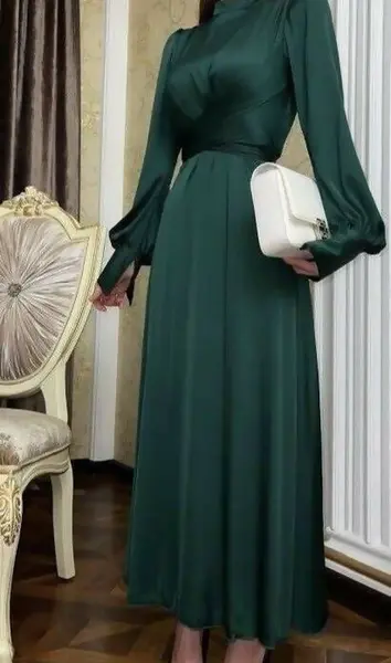 عکس مدل لباس مجلسی محجبه شیک
