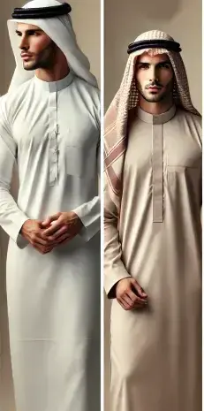 عکس لباس عربی مجلسی مردانه